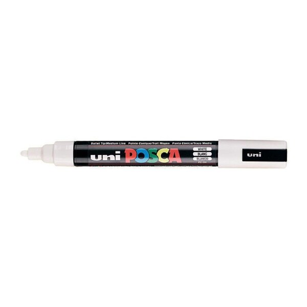 Posca PC-5M Med Blt Paint Wht