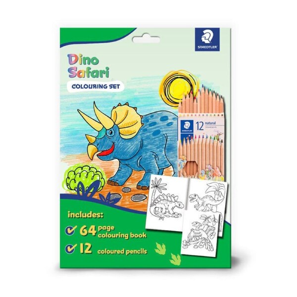ST Dino Safari Sm Colour Set