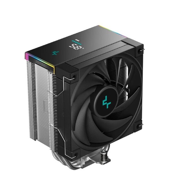DeepCool AK500S Digital SE CPU Cooler, Status Display, ARGB LED Strips, 5 x Heat Pipe,Intel LGA1851/1700/1200/1151/1150/1155 /AM5/AM4