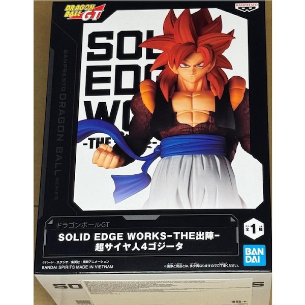 Dragon Ball GT Solid Edge Works Super Saiyan 4 Gogeta Figure