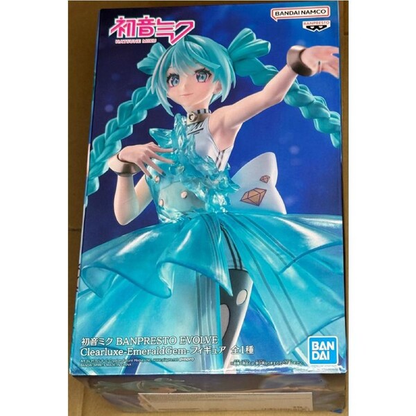 Vocaloid Banpresto Evolve Clearluxe Hatsune Miku (EmeraldGem) Figure