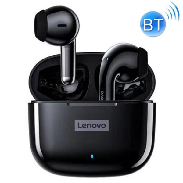 Lenovo CBH-LP40BK Wireless TWS Earbuds & Charging Case with Touch Control Black