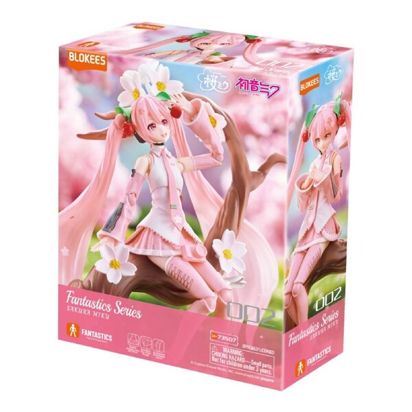 Blokees Fanstastics Series Sakura Miku Miracle Edition Model Kits Figure