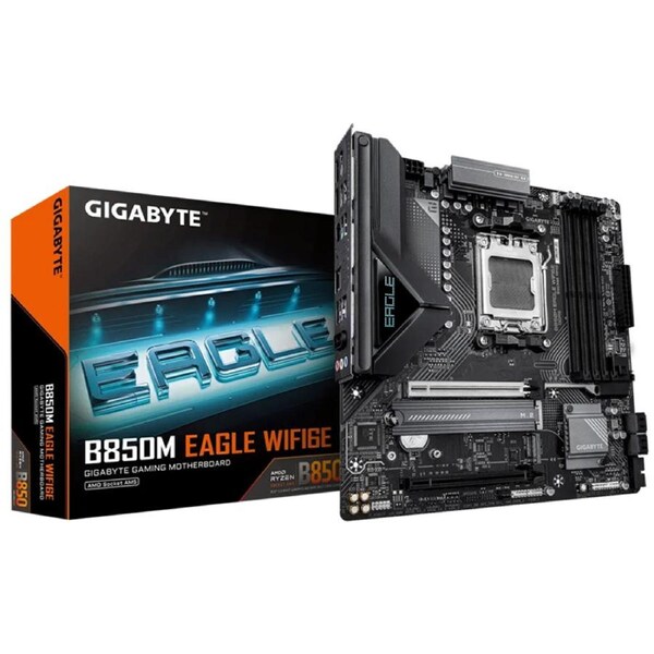 Gigabyte B850M Eagle WiFi6E AM5 mATX Motherboard (B850M EAGLE WF6E)