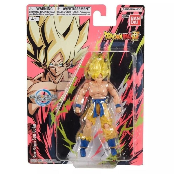 Dragon Ball Super Evolve Super Saiyan Goku Action Figure