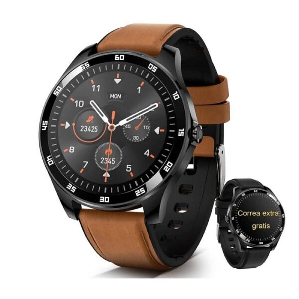 Men's IP67 Waterproof Smartwatch with Full Touch Screen, Heart Rate & Activity Monitor