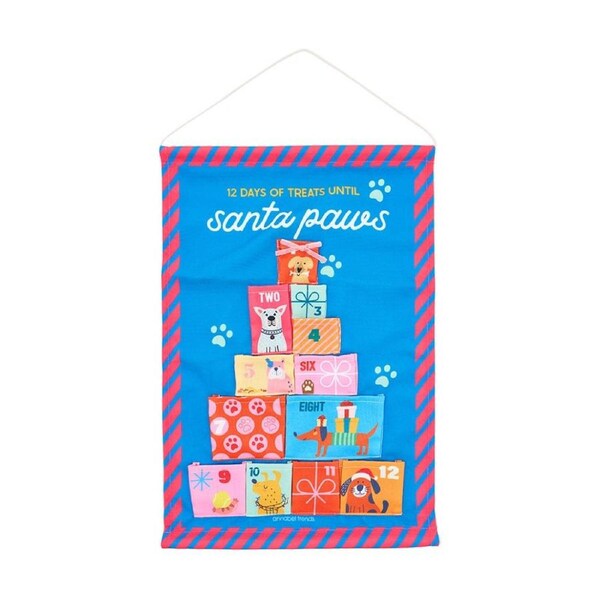 Annabel Trends 12-Day Christmas Advent Calendar For Dogs 39x58.5cm
