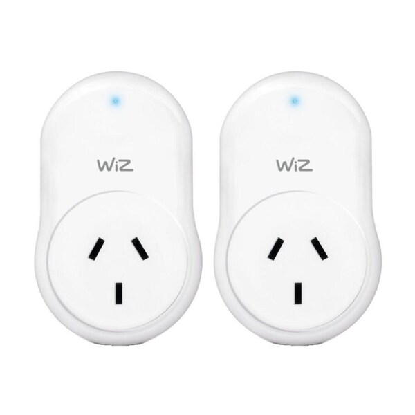 2PK WiZ Connected Smart Wall Socket Plug W/ Smartphone/Voice Control AU/NZ