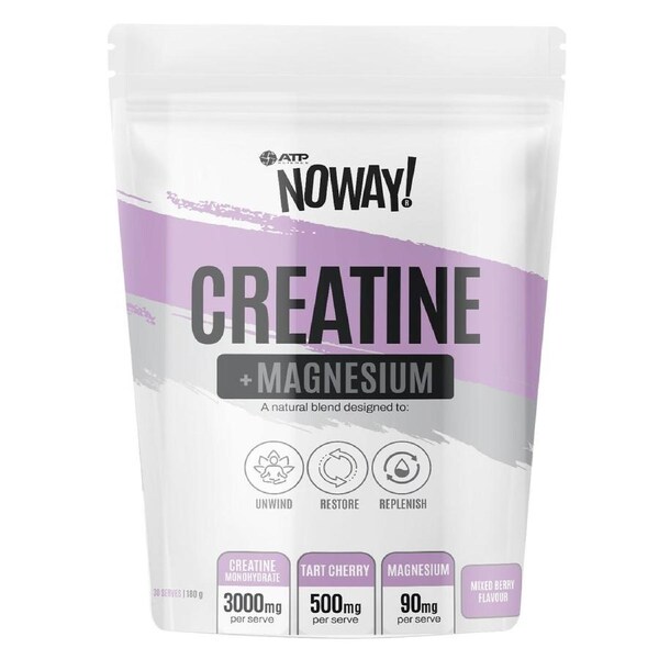 ATP Science Noway Creatine & Magnesium Powder Mixed Berry 180g
