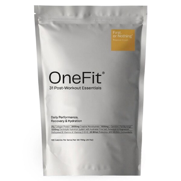 OneFit Post-Workout Recovery Tropical Crush 700g Pouch
