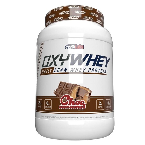 EHPLabs OxyWhey Lean Wellness Protein Chocolate Caramello 850g
