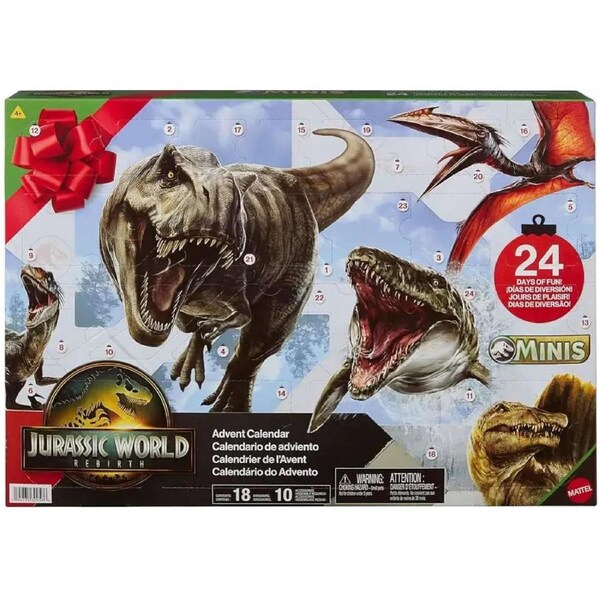 Jurassic World Rebirth Advent Calendar