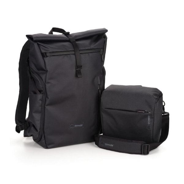 Shimoda Side Street 28 Starter Kit Camera Backpack Roll-Top Anthracite