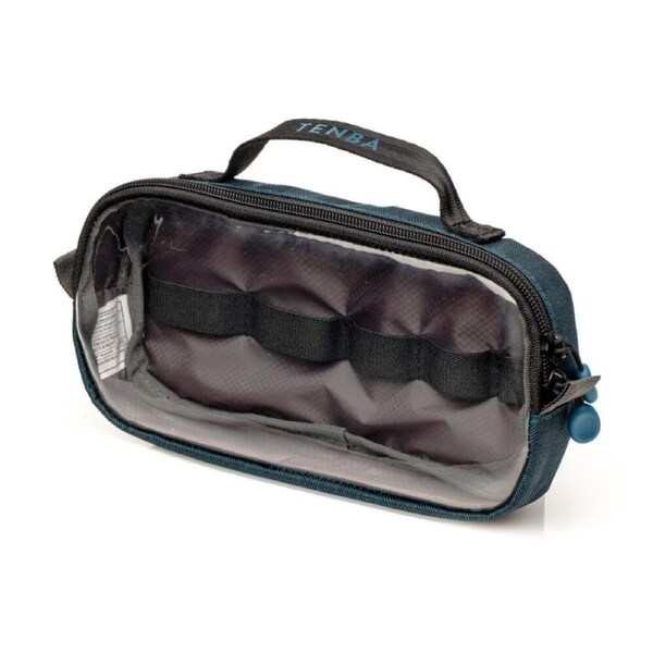 Tenba Tools Cable Pouch 4 Single Sided Organiser Weatherproof Blue