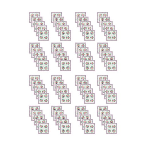 4x 20pc Annabel Trends Multicoloured Paper Napkins Fiesta Sun 23.5x33cm