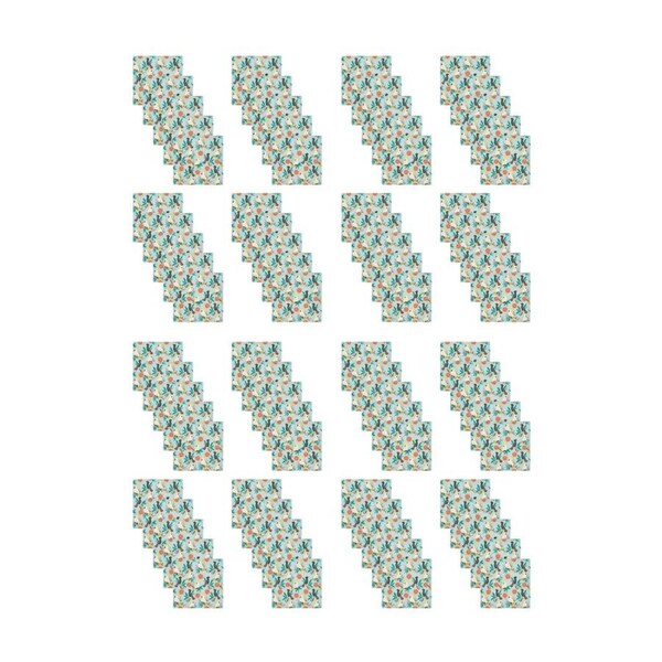4x 20pc Annabel Trends Multicolored Animal Paper Napkins Cockatoos 23.5x33cm