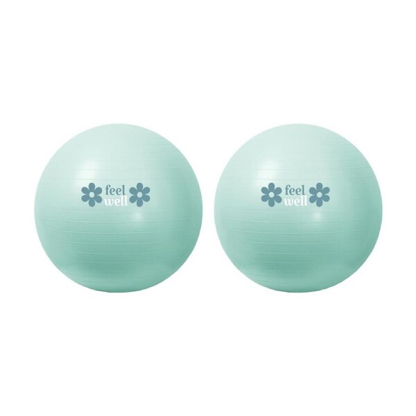 2PK Annabel Trends Feel Well Green Fitness/Exercise Gym Ball 55cm