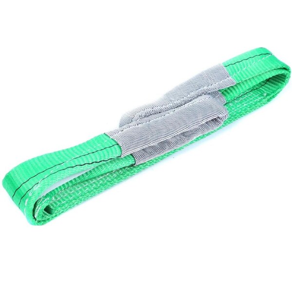 LIFT SAFE Flat Lifting Sling - 2T x 2M - 100% Polyester - Test Certificate