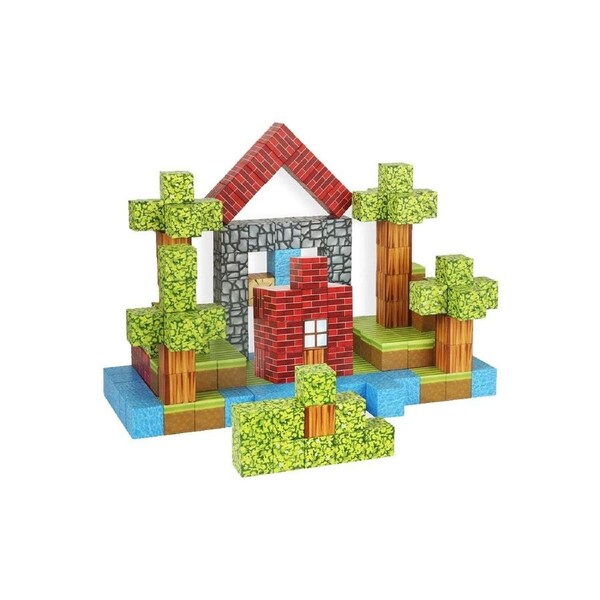 100 Piece Kids Magnetic Block Set