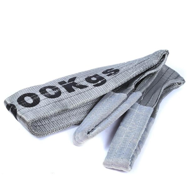 LIFT SAFE Flat Lifting Sling - 4T x 4M - 100% Polyester - Test Certificate