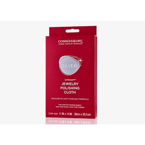 Connoisseurs Extra Large UltraSoft(R) Silver Jewellery Polishing Cloth