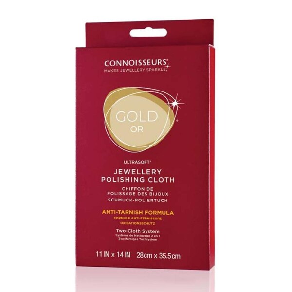 Connoisseurs UltraSoft(R) Gold Jewellery Polishing Cloth