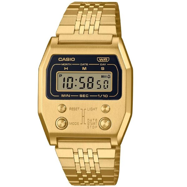 Casio Gold Vintage Retro Style Unisex Digital Watch A1100G-5