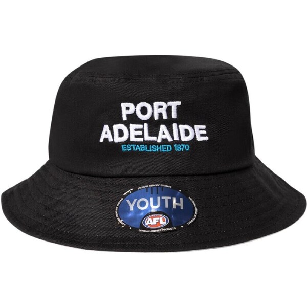 Port Adelaide Power AFL Youth Graphic Bucket Hat