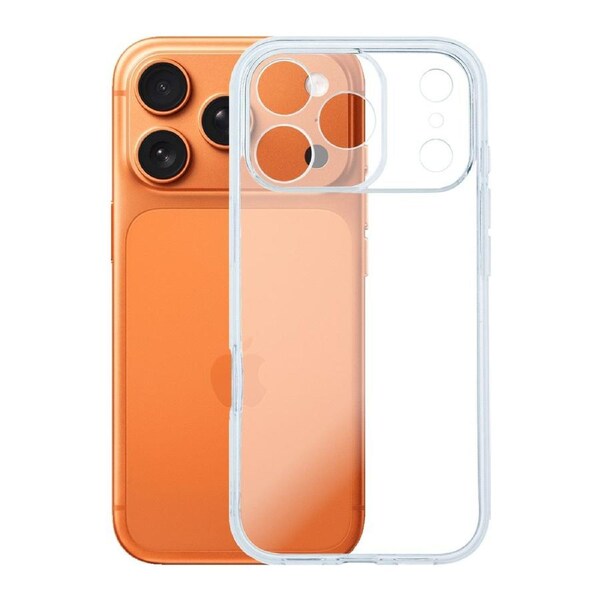 For Apple iPhone 17 PRO Slim Transparent Clear Bumper Back Soft Phone Case Cover Guard