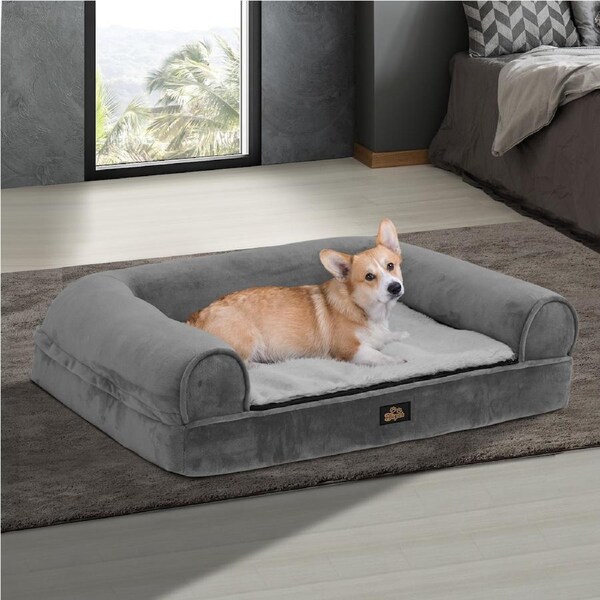 Alopet Orthopedic Dog Bed Pet Calming Mat Washable Soft Warm Sleeping Cushion XXL