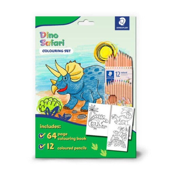 Staedtler Dino Safari Sm Colour Set