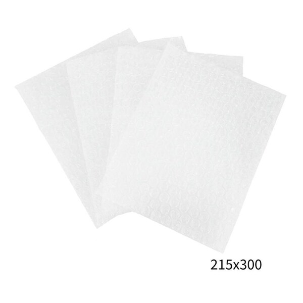 215x300mm Clear Bubble Pouch – 200 Pack