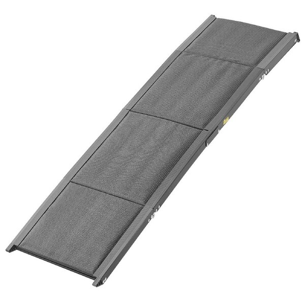 Dog Ramp for Cars, 1800 432 mm, Folding Pet Ramps for Medium & Large Dogs up to 113 kg, Pet Stair Ramp with Non-Slip Oxford Fabric Surface, Portable Outdoor Dog Car Ramps for SUV & Truck