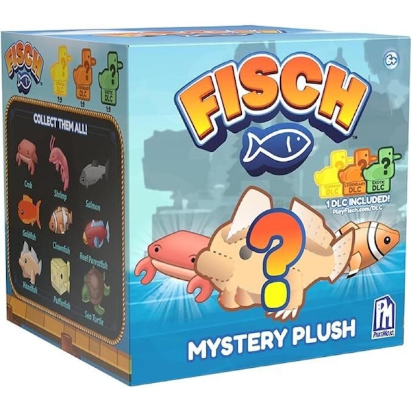 Fisch Collectible Plush 10cm Blind Box