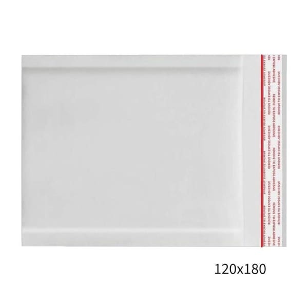 120x180mm White Self-Sealing Padded Envelope 200 Pack