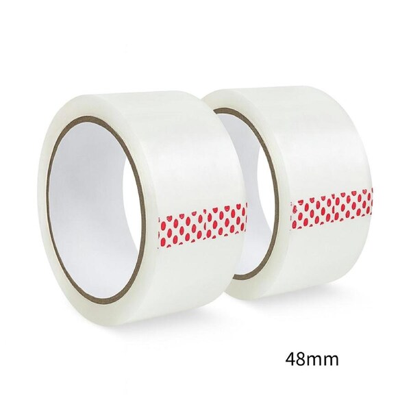 BOPP Clear Packaging Tape 48mm – Heavy Duty Adhesive Roll 36 Pack