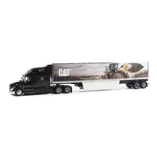 Diecast Masters 1:50 CAT Ultra Loft Mural Trailer Core Classic Series Truck
