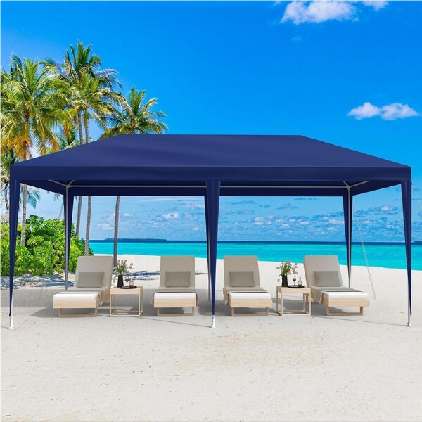 3x6m Gazebo ALFORDSON Outdoor Marquee Party Portable Side Wall Blue