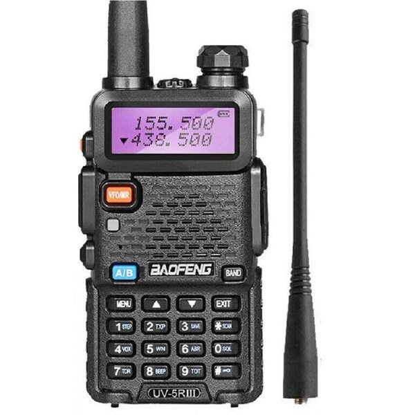 LCD Long Range UHF with Headsets USB Rechargeable
