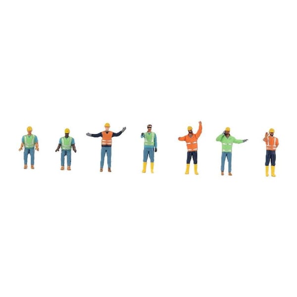 Diecast Masters 1:50 Scale Construction Worker Figures Set Model