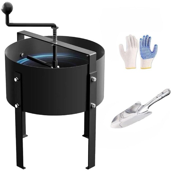 Rotary Soil Sifter Compost Sieve Garden Potting Sifting Mesh Rock Sand Sieve