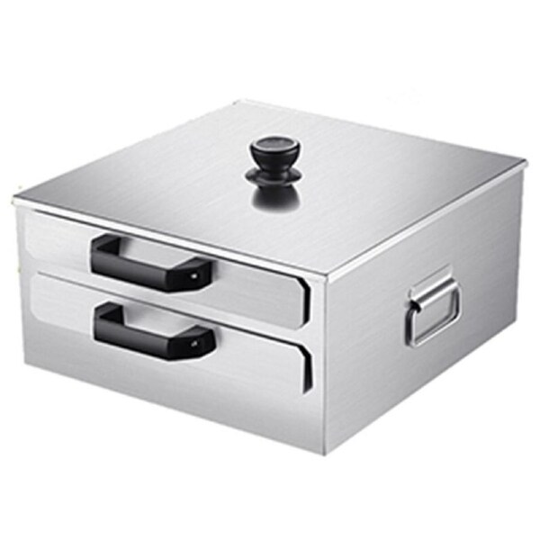 Cantonese Rice Noodle Rolls Machine,Double-layer Steamer Vermicelli Roll Steamer