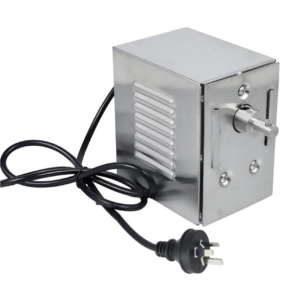 45W Electric BBQ Motor 120kg 220V Spit Roaster Rotisserie Motor Stainless Steel