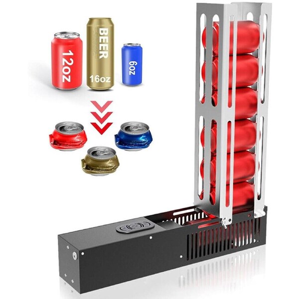 Electric Can Crusher Automatic Electric Can Crusher Hold 8 Cans for Recycling AU