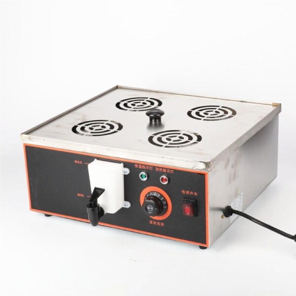 COMMERCIAL ELECTRIC BUN STEAMER WITH 4 OUTLET 220V/2500W Temperature Control AU