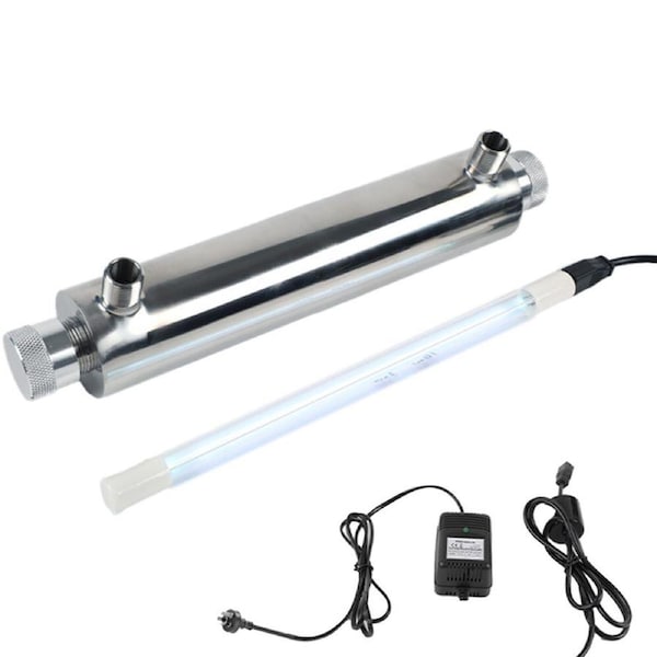 55W Water Ultraviolet Sterilizer Whole House Water Purifier System Filters 220V