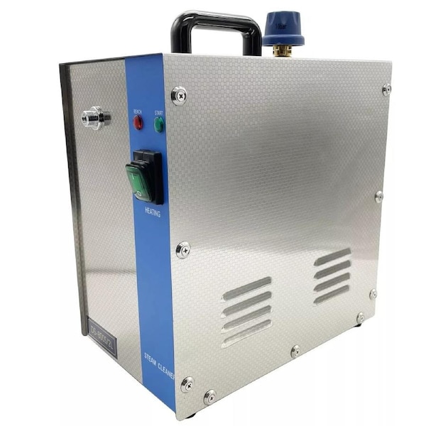 2L 1300W Jewelry Steam Cleaner Gem Washer Commercial Cleaning Tool Stainless Top