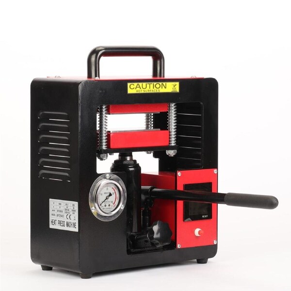 6*12cm Heat Press Machine 12 Ton Manual Hydraulic Double Heating Plate