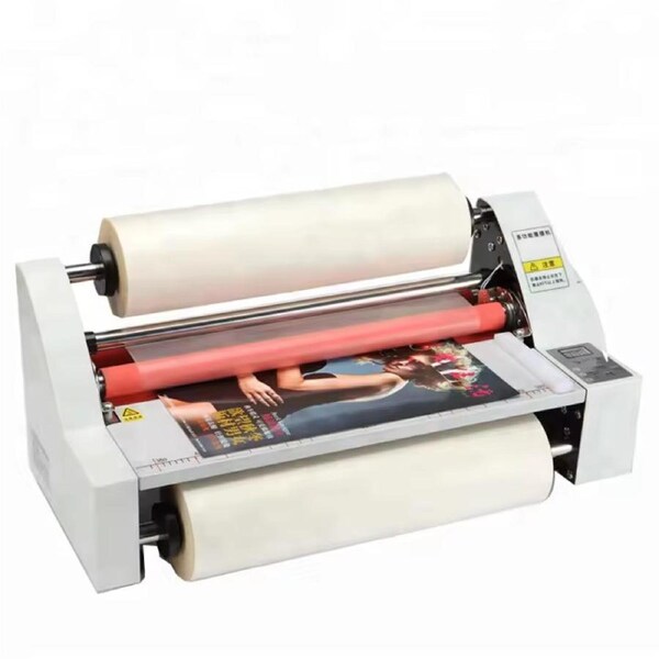 350mm Laminator Machine Cold Hot Roller Laminating Machine Single & Double-Sided