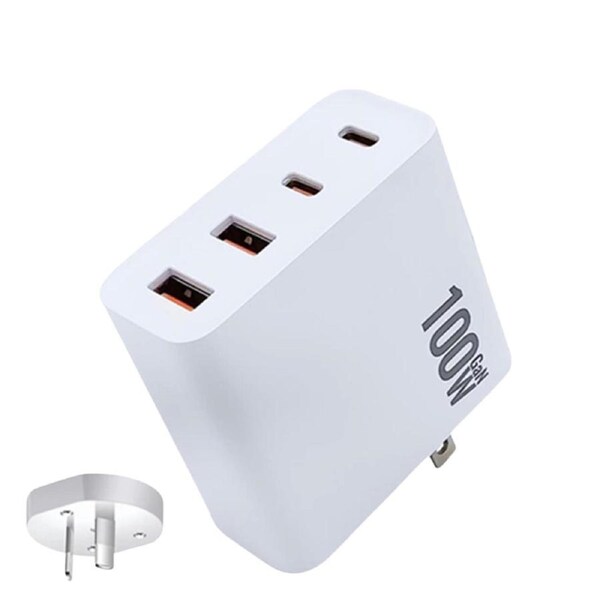 GaN 100W Wall Charger Quick Charging QC PD Type C 4 USB Power Adapter AU Plug